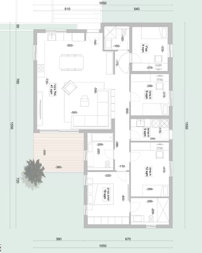 בית פרטי 5 חדרים